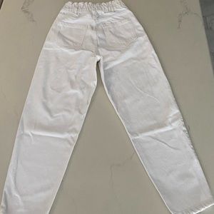 Zara white jeans